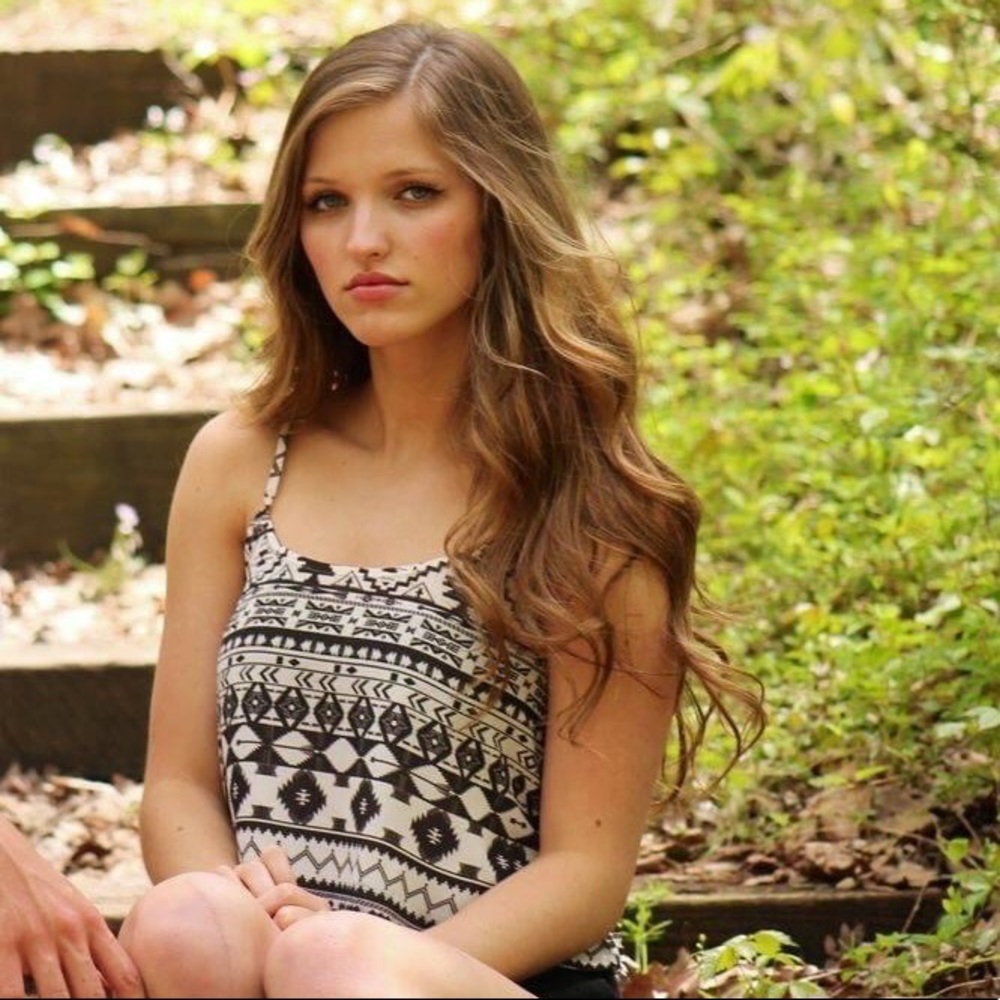 Tilly’s Aztec Crop Top